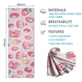 thumbnail image 2 of Strawberry Plants Fruit Dessert Milk Hot Yoga Mat Towel Non Slip for Hot Yoga - Quick-Drying Yoga Mat Cover with 4 Corner Pockets with Travel Bag - Hot Yoga Towel Non Slip 70"x26", 2 of 6