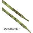 thumbnail image 3 of Zhengup Flat Colorful Shoelaces Gradient Colors Shoe Laces for Boots Sneakers 2 Pairs, 3 of 4