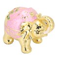 thumbnail image 2 of Cenicero de elefante vintage, Cenicero de elefante esférico innovador de aleación de zinc Cenicero vintage construido para durar, 2 of 8