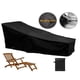 thumbnail image 1 of Fundas Protectoras para Tumbonas Funda Impermeable para Silla para Tumbona Funda Protectora con Cordón Muebles De Jardín 210 X 75 X 80x 4 ER, 1 of 5