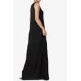 thumbnail image 4 of TheMogan Women's PLUS Sleeveless Scoop Neck Tiered Jersey Relaxed Fit Long Maxi Dress, 4 of 6