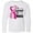 AA-White, variant on Inktastic Breast Cancer Awareness I Support My Nana with Pink Ribbon Long Sleeve Youth T-Shirt
