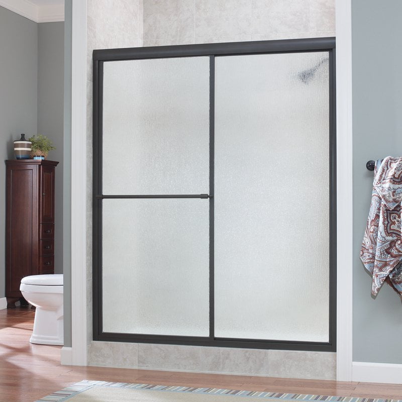 Foremost Tdss6070 Rn Glass 60w X 70h In Rain Glass Shower Door
