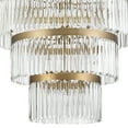 thumbnail image 4 of EMO-5409-MG Crystorama Lighting Emory - 22 Light Chandelier-55.25 Inches Tall and 40 Inches Wide-Modern Gold Finish, 4 of 11