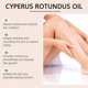 thumbnail image 4 of Natural Cyperus Rotundus Oil for Hair Removal, Reduces Body Hair Growth & Smooths Skin, All Skin Types, 4 of 5