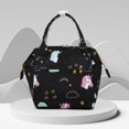 thumbnail image 2 of Bolso de mano de tela Oxford, bolso de mano para pañales de bebé, bolso de mano para pañales de bebé, bolso de mano de tela Oxford para mujer, valor excepcional, 2 of 5