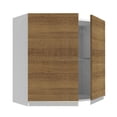 thumbnail image 2 of Mueble Superior 70 cm 2 Puertas Blanco/Marrón MADESA Glamy, 2 of 8