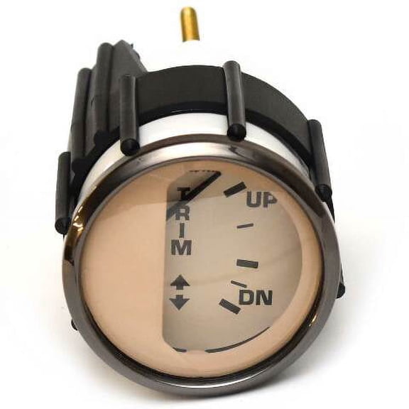 Faria Boat Trim Gauge GPC632B | Mercury 2 1/4 Inch Beige Black