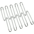 thumbnail image 4 of 10 PCS 4 Inch Large Metal Safety Pin--Big and Strong Enough to Hold Heavy-Weight Fabrics and Materials Canvas, Leather, Upholstery, 4 of 4