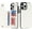 022-White, variant on MYKOMI for iPhone 15 Pro Case Wallet 6.1 Inch with Card Holder Premium Soft PU Leather Magnetic Clasp, Shockproof Stylish Protective Cover for iPhone 15 Pro