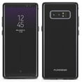 thumbnail image 2 of Case for Note 8, PureGear [Black] GlassBak 360 Bumper Cover with Rear Tempered Glass Panel for Samsung Galaxy Note 8 (SM-N950), 2 of 6