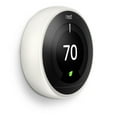 thumbnail image 3 of Google Nest Learning Smart Thermostat - 3rd Generation - White T3017US Bundle with elago Wall Plate Upgraded Wall Mount Cover Designed for Google Nest Learning Thermostat - Matte White, 3 of 11