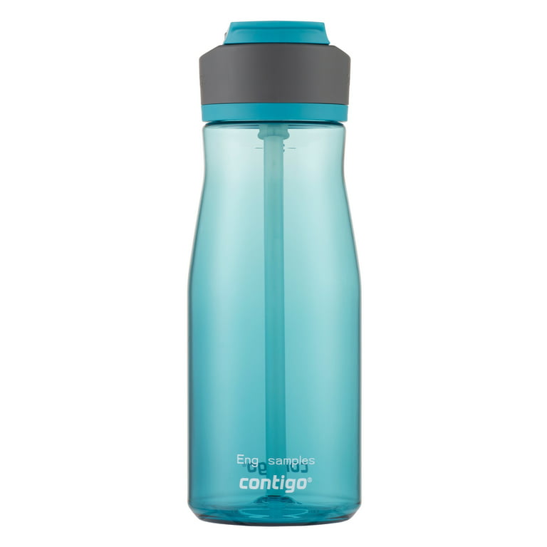 Contigo Ashland 2.0 Tritan Water Bottle with AUTOSPOUT Straw Lid Blue, 40  fl oz. 