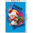 thumbnail image 3 of Nintendo The Super Mario Galaxy Movie (2026) - Toad Let's Go Wall Poster, 22.375" x 34", 3 of 5