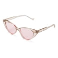 thumbnail image 1 of Retro Vintage Estrecho Ojo de gato Gafas de sol Mujer Gafas Marco de plástico Adepaton  CPB-DE-WX336-3, 1 of 5