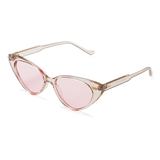 Retro Vintage Estrecho Ojo de gato Gafas de sol Mujer Gafas Marco de plástico Adepaton CPB-DE-WX336-3
