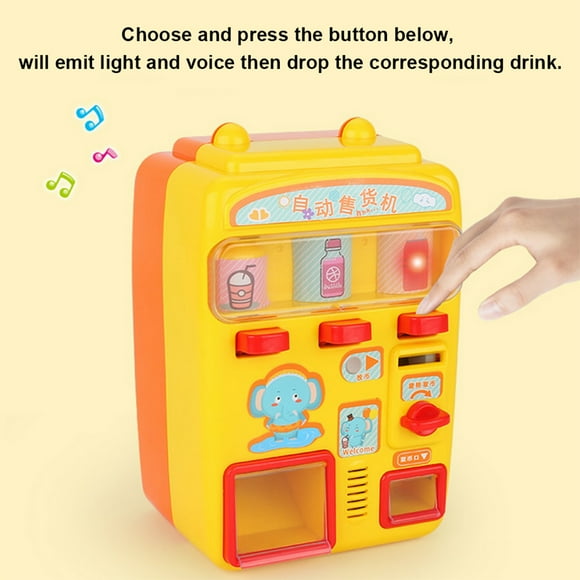 Kids Drink Machine, Christmas Gifts Vending Machine Toy For Toddlers Age 3 4 5 Years Old For Boys Girls