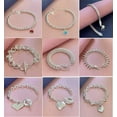 thumbnail image 2 of GKNET New 925 Silver Charm Bracelet Bangle Women Men's Fashion Delicate Jewelry 75 Style-3#, 2 of 6
