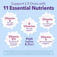 thumbnail image 4 of L'il Critters Frozen Daily Kids Multivitamin for Ages 2+ with 11 Essential Nutrients Support Immune & Growth, 4 of 14