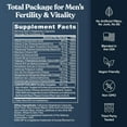 thumbnail image 6 of Men Fertility Supplements – Male Optimal Count & Healthy Volume Production – Zinc, Folate, Ashwagandha Pills – 60 Vegetarian Soft Capsules, 6 of 9