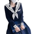 thumbnail image 4 of New Cute Women's Uniform White-Collar Women's Suit-Short Skirt 45cm-L, 4 of 9
