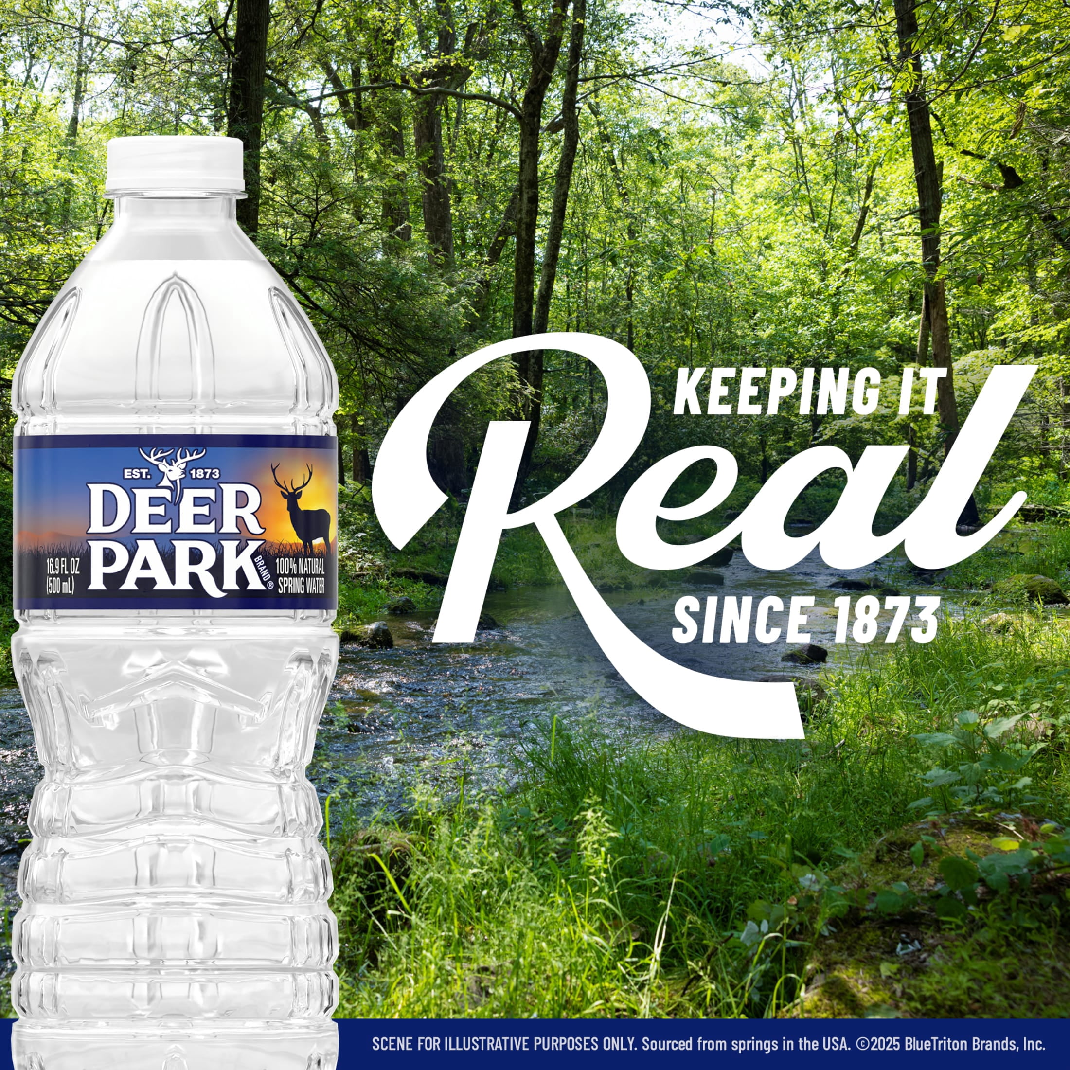 Deer Park Spring Water, 16.9 Fl Oz, 24-Pack Plastic Bottles