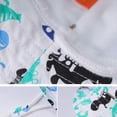 thumbnail image 4 of Kids Girls Dinosaur Print Bucket Sun Hat UPF 50+ Kids Kids Wide Brim Summer Beach Hat with Adjustable Chin Strap,Size 48, 4 of 5