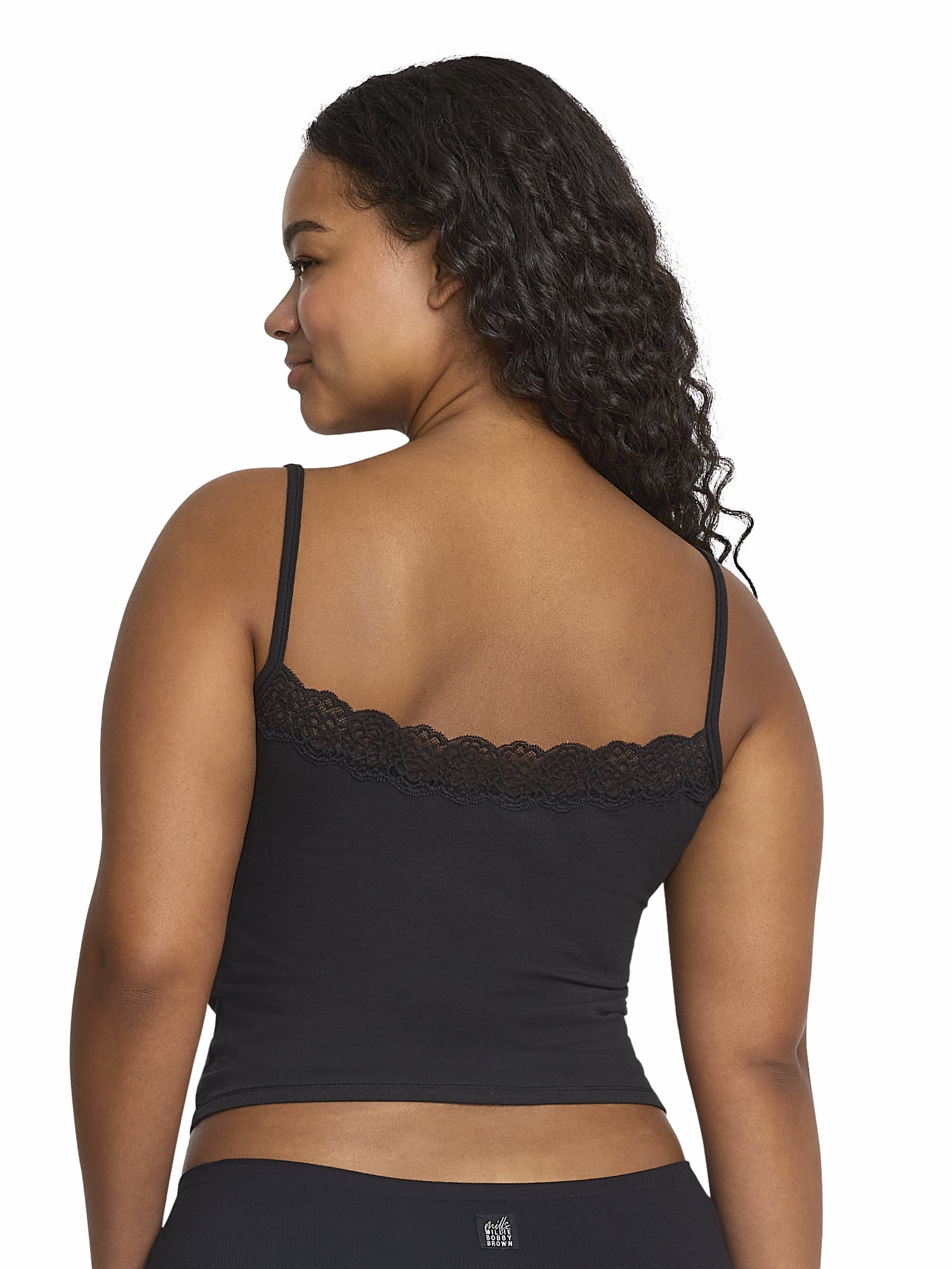 Mills by Millie Bobby Brown Women's Lacy Cotton Camisole, Sizes XS-XXXL