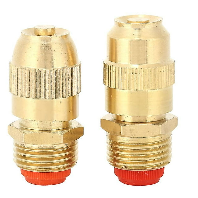 2pcs G1/2 FNPT DN15 Copper Lawn Sprinkler Nozzles Misting Cooling Irrigation