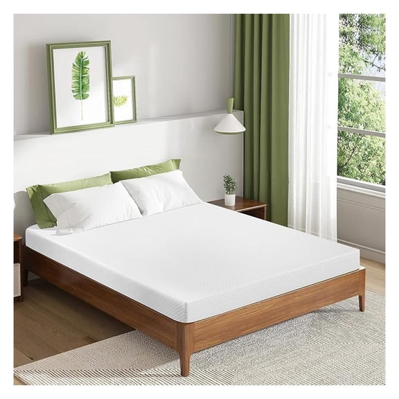 6/8/10/12/14 Inch Cooling-Gel Queen Mattress,Full Size Mattress,Mattress with Memory Foam for Cool Sleep,Bed Mattress in a Box Pressure,Foam Mattress (6IN, Twin)