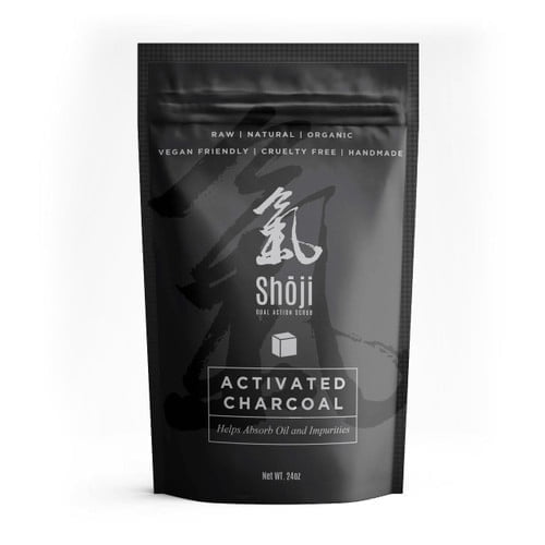Midwest Sea Salt Company All Natural Dual Action Activated Charcoal Face & Body Scrub