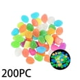 thumbnail image 3 of Glow in The Dark Pebbles Colorful Luminous Garden Stones Decorative Glow Rocks for Garden Path Aquarium Tank Succulent Planter and Outdoor Night Decor, 3 of 8