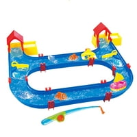 Waterpark fishing game water play with 2 fish, 2 shark, 2 dolphin and more