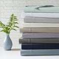 thumbnail image 5 of Comfort Classics 200 Thread Count Relaxed Cotton Percale Sheet Set, Aqua, Queen, 5 of 5