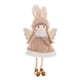thumbnail image 5 of Colgantes de muñeco de ángel de Navidad, adornos navideños, linda decoración, juguete de peluche para Navidad café, 5 of 9