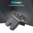 thumbnail image 4 of Actuador de bloqueo de puerta trasera para Kia Forte 2019-2021, ensamblaje de pestillo de maletero No.81230M6030 Negro, 4 of 8