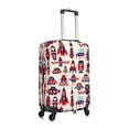 thumbnail image 3 of Xecao Rocket Pattern print Elastic Luggage Cover, with double-sided print , is perfect for travel, business, and daily use, 3 of 9