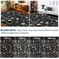 thumbnail image 6 of Runner Rug Washable Hallway Runner Rug Ultra-Thin Low Pile Foldable Mat Non Slip Non-Shedding Kitchen Rugs Indoor Modern Floral Accent Runners for Bedroom Entryway Laundry Bedside, 6 of 7
