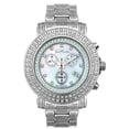 thumbnail image 2 of Men's Diamond Watch Joe Rodeo Junior JJU27 16.25 Ct Fully Loaded MOP White Dial, 2 of 2
