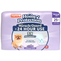 Hartz Home Protection Miracle Guard Lavender Dog Pads, Regular, 25 Count
