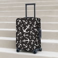 thumbnail image 2 of Lsque Anchor Printed Luggage Cover, Travel Luggage Protector,Scratch and Dirt Resistant, Fits 18-32 Inch Luggage - Small, 2 of 9