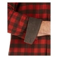 thumbnail image 4 of Weatherproof Mens Plaid Long Sleeves Button-Down Shirt, 4 of 5