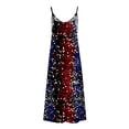 thumbnail image 5 of Taylonsss Summer Dresses For Women Print Sleeveless Round Neck Dress Casual Dresses, 5 of 5
