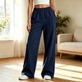 thumbnail image 2 of SUYIDA Girls Wide Leg Sweatpants Elastic Waist Loose Fit Joggers School Outdoor Back to School for Ages 5-16 Years Sweatpants, 2 of 7