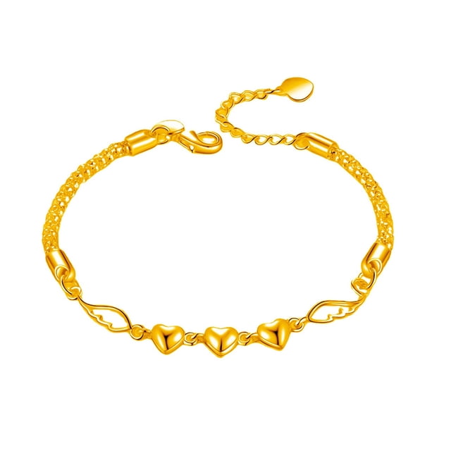Las mujeres de oro colgante del ala pulsera pulsera de joyería