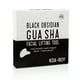 thumbnail image 3 of KOA+ROY Black Obsidian Face Gua Sha for face lift Massage, 3 of 8