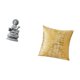thumbnail image 5 of Funda de almohada con estatua de Guan Yin, funda de cojín para sofá cama, funda cuadrada de poliéster suave, artesanía tradicional china, adecuada par, 5 of 8