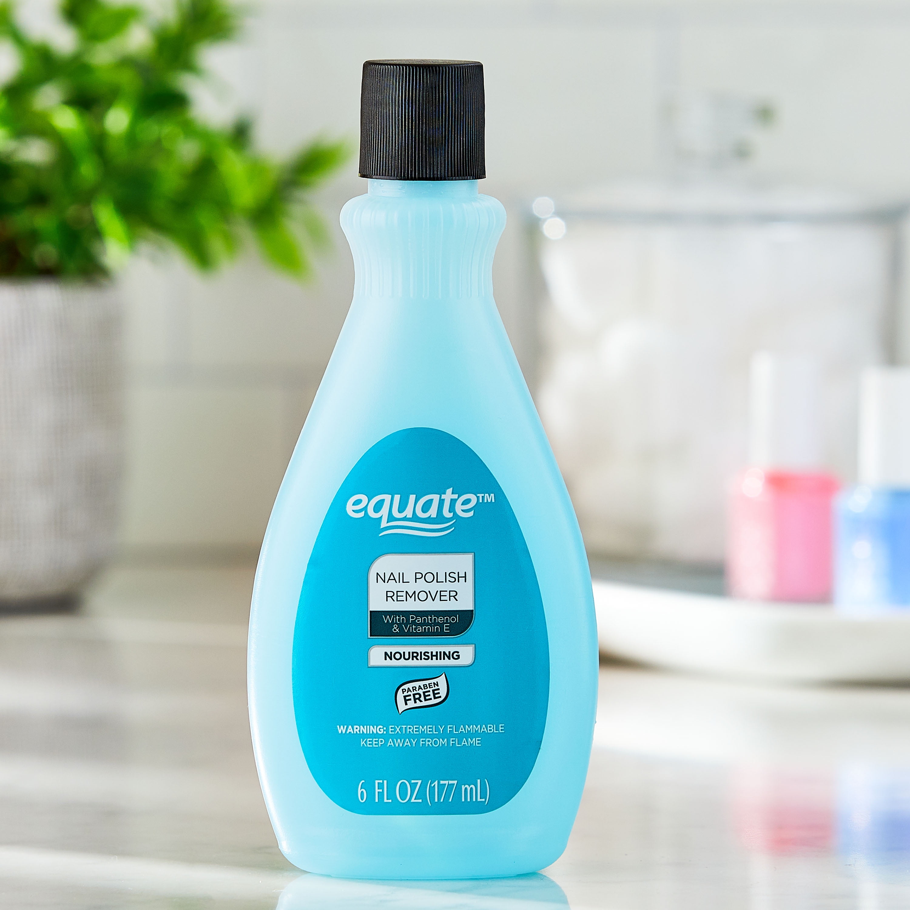 Equate Nourishing Nail Polish Remover, 6 fl oz