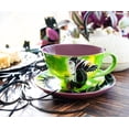 thumbnail image 4 of Taza de té y platillo Silver Buffalo Disney Villanos Maléfica, 4 of 9