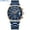 Blue, variant on Men's Watches Six-pin Multifunctional Chronograph Wristwatches,Stainsteel Steel Band Waterproof Watch CRRJU Top Luxury Brand